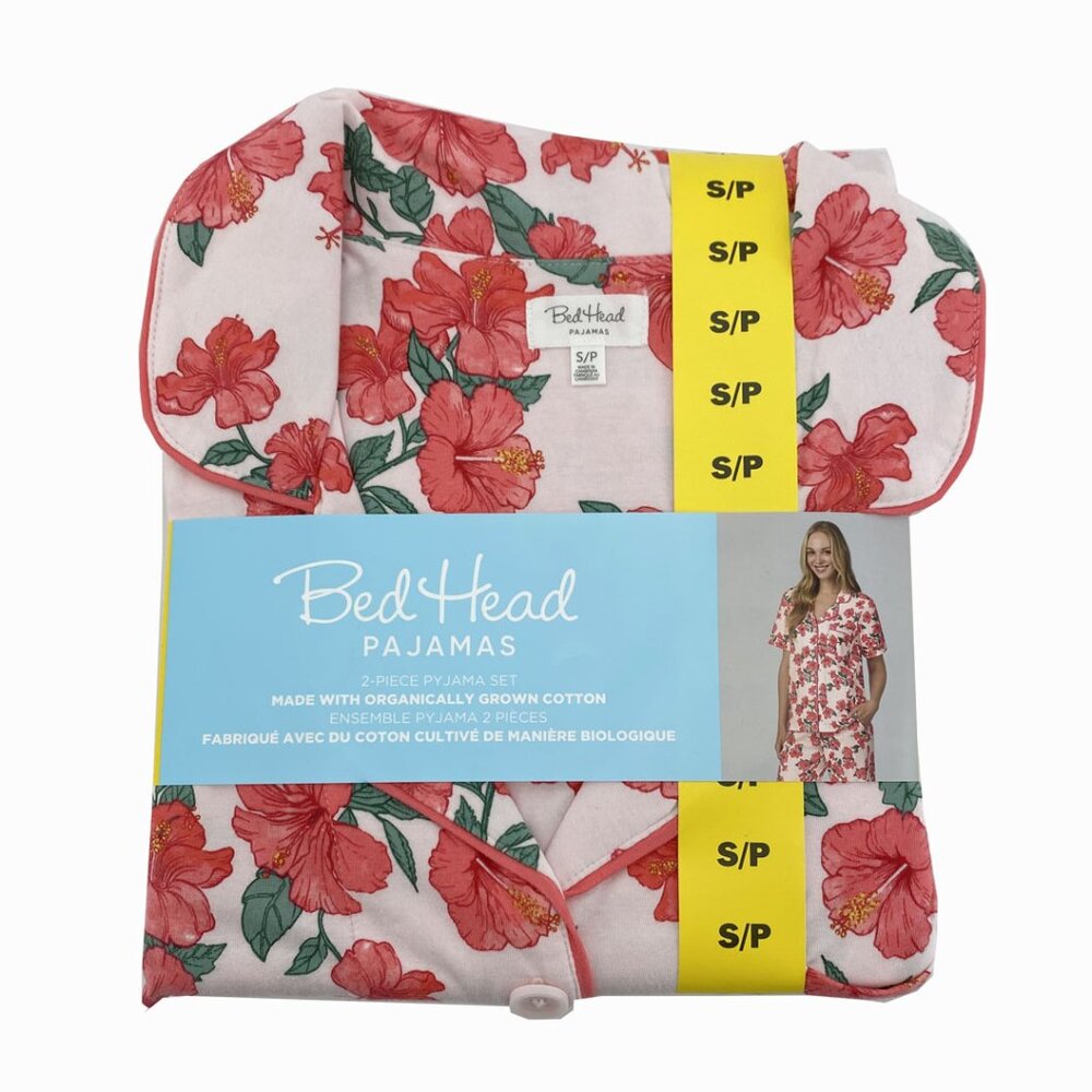 Bed Head Women's Pink Floral Pajamas | 2 Piece Set | Various Sizes **NEW